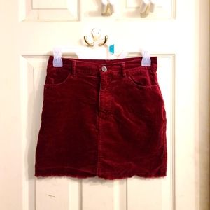 Forever 21 faux suede skirt
